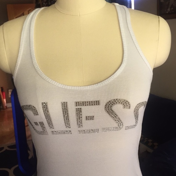 GUESS racerback tank top size XSmall/Small - Picture 2 of 7